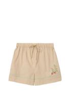 Fiona Shorts Bottoms Shorts Casual Shorts Beige Helmstedt
