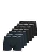 Jactony Solid Trunks 7 Pack Bokserit Black Jack & J S