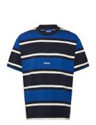 Nariles Tops T-shirts Short-sleeved Blue HUGO BLUE