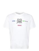 Dtsunoda02-Rb24 Tops T-shirts Short-sleeved White HUGO