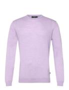 Margrate Tops Knitwear Round Necks Purple Matinique