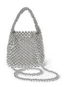 Day Beaded Chrome Handbag Bags Top Handle Bags Silver DAY ET