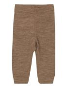 Leggings - Solid Bottoms Leggings Brown CeLaVi