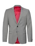 Arti214X Suits & Blazers Blazers Single Breasted Blazers Grey HUGO