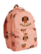 Doggies Aop School Aop Backpack Accessories Bags Backpacks Pink Mini R...