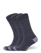 True Dot Sock Underwear Socks Regular Socks Grey Amanda Christensen