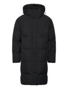 Recycled Padded Coat Parka Takki Black Lindbergh