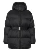 Falentina-2 Vuorillinen Takki Topattu Takki Black HUGO