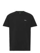Tee 11 Tops T-shirts Short-sleeved Black BOSS