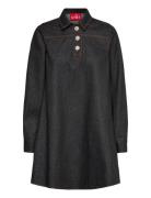 Dendracras Dress Lyhyt Mekko Black Cras