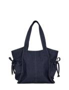Denima Laurel Bag Bags Top Handle Bags Navy Becksöndergaard