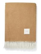Duo Throw Home Textiles Cushions & Blankets Blankets & Throws Beige Co...