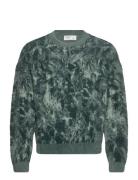 Fuzzy Crew Tops Sweat-shirts & Hoodies Sweat-shirts Green Hollister