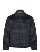 Wool-Blend Zip Jacket Villakangastakki Multi/patterned Abercrombie & F...