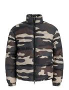 Jcocover Aop Puffer Jacket Vuorillinen Takki Topattu Takki Multi/patte...