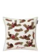 Pine Twigs Organic Cotton Velvet Pillow Cover Home Textiles Cushions &...