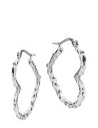 Sia - Earrings Steel Accessories Jewellery Earrings Hoops Silver Sisti...