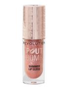 Revolution Pout Bomb Shimmer Gloss Huulikiilto Meikki Pink Revolution ...