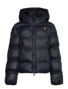 Cropped Puffer Coat Toppatakki Navy Lyle & Scott