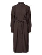 Lr-Nikki Maksimekko Juhlamekko Brown Levete Room