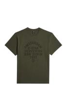 Purveyors Gr R T Tops T-shirts Short-sleeved Khaki Green G-Star