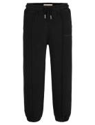 Relaxed Pintuck Sweatpant Bottoms Sweatpants Black Calvin Klein