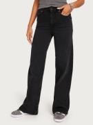 Only - Wide leg jeans - Washed Black - Onlmadison Blush Hw Wide Dnm CR...
