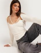 Nelly - Valkoinen - Structure Strap Top