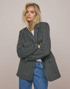 Nelly - Harmaa - Belted Warm Blazer