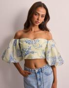 Malina - Kukallinen - Amira draped off shoulder top