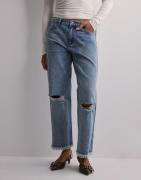 Michael Kors - Sininen - Frayed Distressed Jean