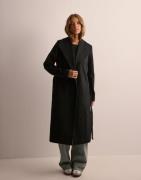 Selected Femme - Musta - Slfrosa Wool Coat B Noos