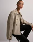 Only - Beige - Onlapril Short Trenchcoat Otw Noos