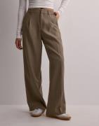 Only - Ruskea - Onlelly Life Mw Wide Pant Tlr