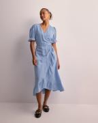 Neo Noir - Sininen - Marietta Linen Dress