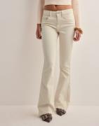 Vero Moda - Valkoinen - Vmflash Mr Flared Jeans Color Ga No