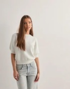 Vero Moda - Valkoinen - Vmdoffy 2/4 O-Neck Pullover Ga Noos