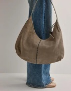 BECKSÖNDERGAARD - Harmaa - Suede Veg Gema Bag