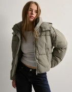 Only - Vihreä - Onlhope Short Puffer Jacket Cc Otw