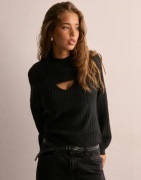 Neo Noir - Musta - Bonita Bolero Knit Blouse