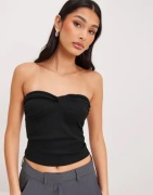 Nelly - Musta - Sweetheart Tube Top