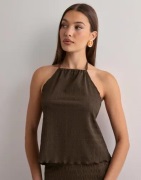 Nelly - Ruskea - Stunning Halterneck Structure Top