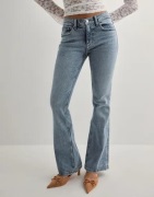 Gina Tricot - Sininen - Low waist bootcut jeans