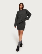 Vero Moda - Harmaa - Vmgemma Ls O-Neck Knit Vma Noos