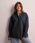 Only - Ruutu/Raita - Onlpena Ls Detail Shirt Wvn