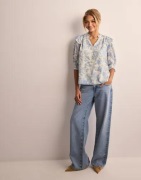 Neo Noir - Sininen - Davina Rose Field Blouse