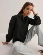 OBJECT - Musta - Objbitten L/S Re Shirt Noos