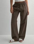 Neo Noir - Ruskea - Sonar Linen Pants