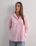 Only - Vaaleanpunainen - Onlsalina L/S Shirt Wvn Noos