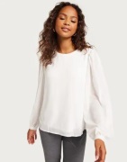 OBJECT - Valkoinen - Objmila L/S Top Noos